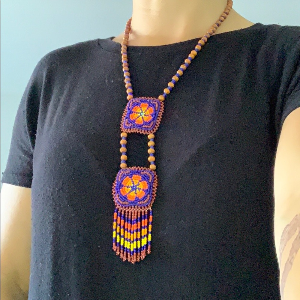 Huichol Handmade necklaces- beadwork